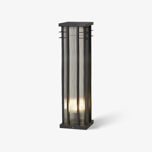 Adjustable Double-Axis Outdoor Post Light – Weatherproof LED Lamp