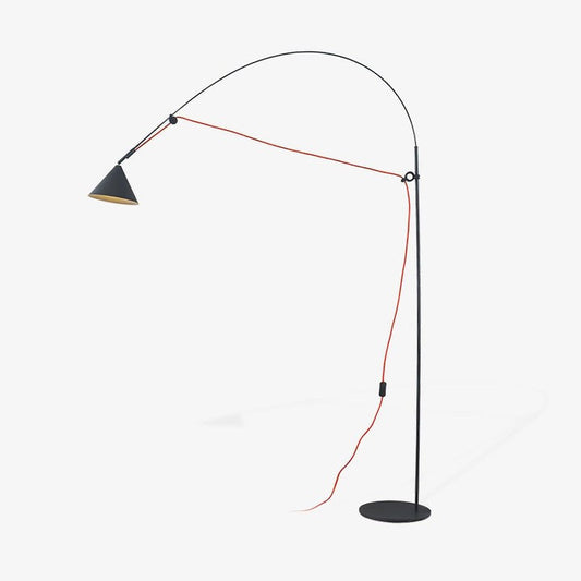 Adjustable LED Floor Lamp with Flexible Stem