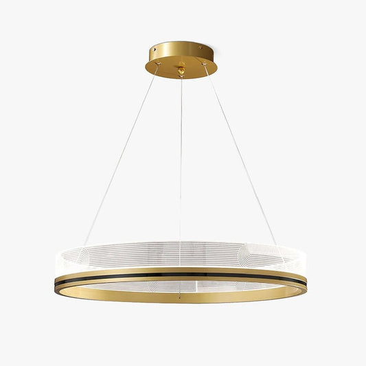 Circular Mesh LED Ceiling Chandelier