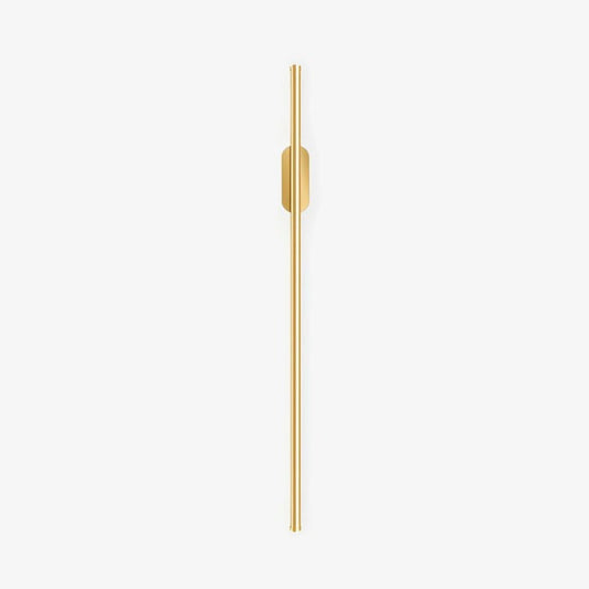 Gold-Finish Linear LED Wall Light