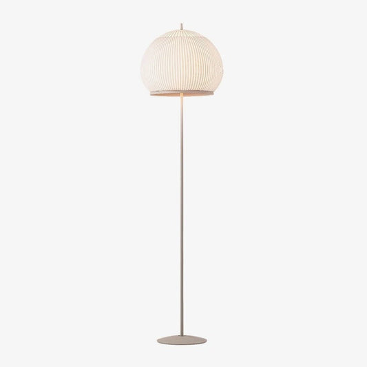 Knit Geometric LED Floor Lamp with 3-Color Dimming