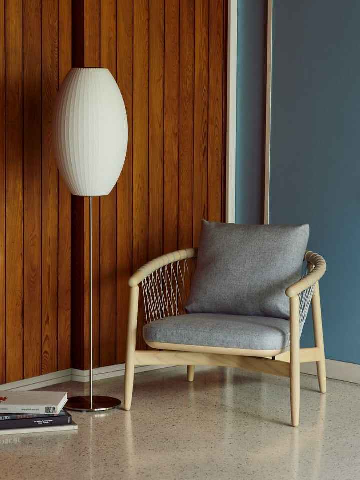 Mid-Century Globe Floor Lamp