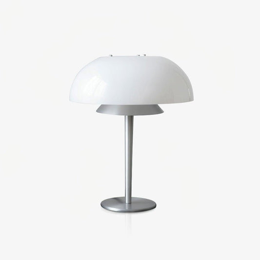 Modern Aluminum & Glass Table Lamp
