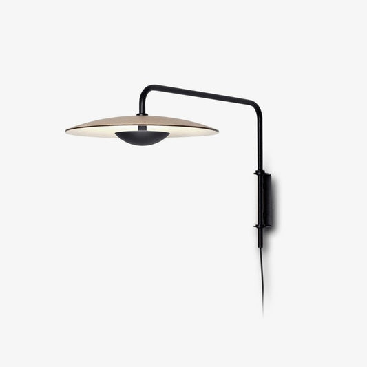 Percussion-Inspired Plug-In LED Aluminum Wall Lamp