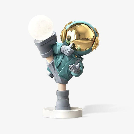 Rechargeable Astronaut Sculpture Floor Lamp