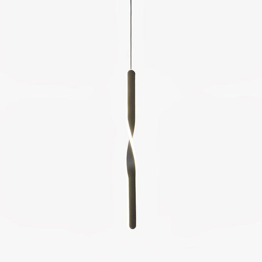 Slim LED Rod Pendant Light for Modern Interiors