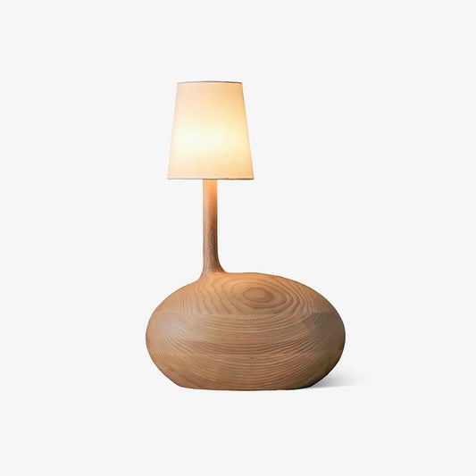 Snail-Inspired Spiral Table Lamp
