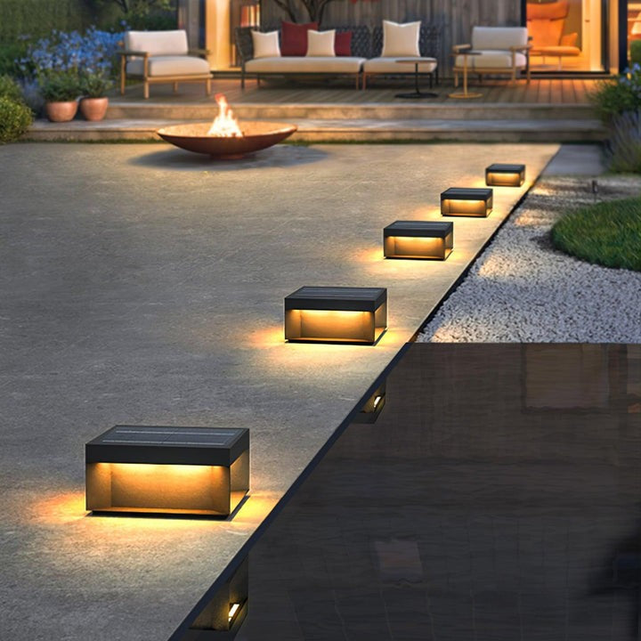 Waterproof Black LED Outdoor Post Light